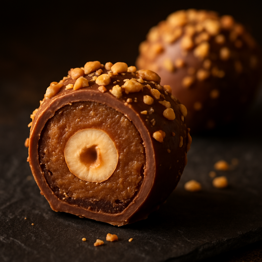 Hazelnut Praline Truffle — Ferrero, meet your maker.