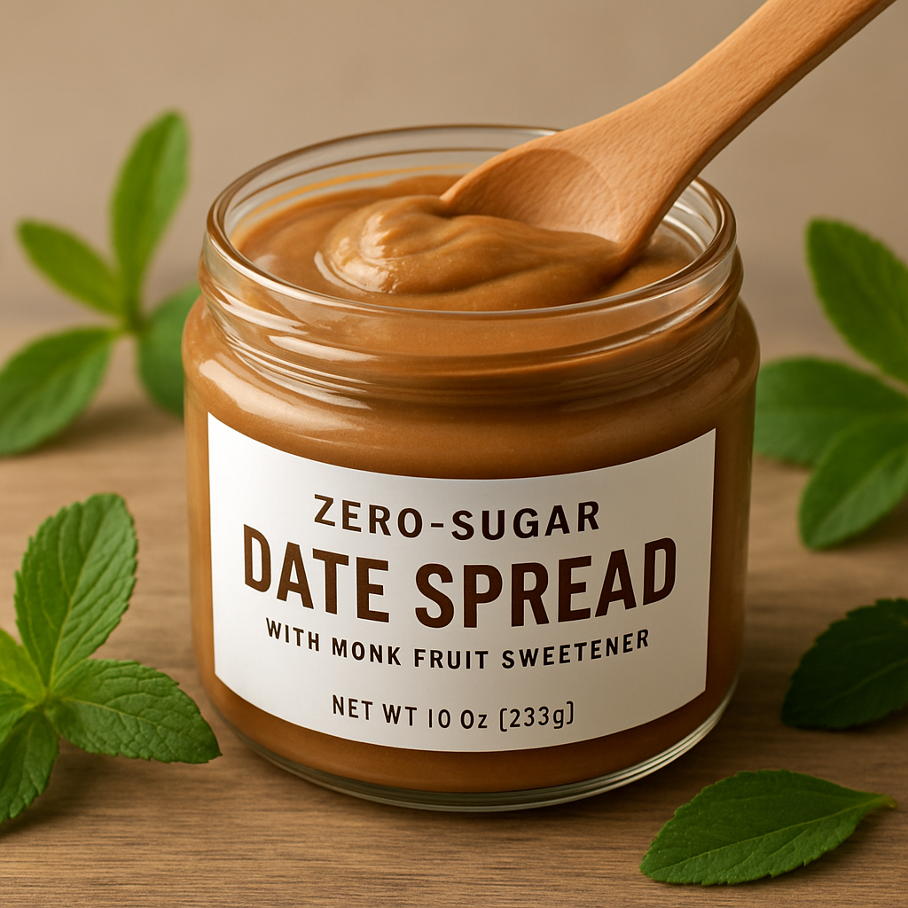 Zero-Sugar Date Spread — The guilt-free spread.